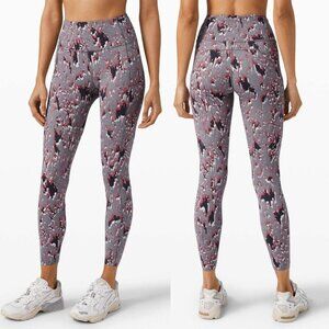 Lululemon Fast and Free High Rise Tight 25" Floral Flux Multi 21776